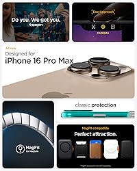 Spigen Classic C1 MagFit Designed for iPhone 16 Pro