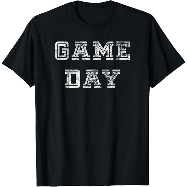 Amazon.com: FOOTBALL Day Game Vintage Distressed Graphic T