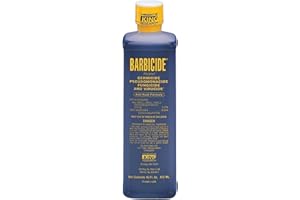 BARBICIDE Disinfectant Concentrate – Pint 16 Fl Oz | EPA-Registered, Professional Strength for Salons, Barbershops & Home Use | Kills Bacteria & Viruses, Anti-Rust Formula