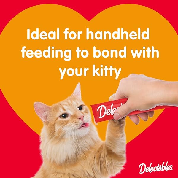 DELECTABLES SQUEEZE UP HANDHELD LICKABLE TREATS, CHICKEN, (TUNA AND TUNA AND SALMON) 54 COUNT