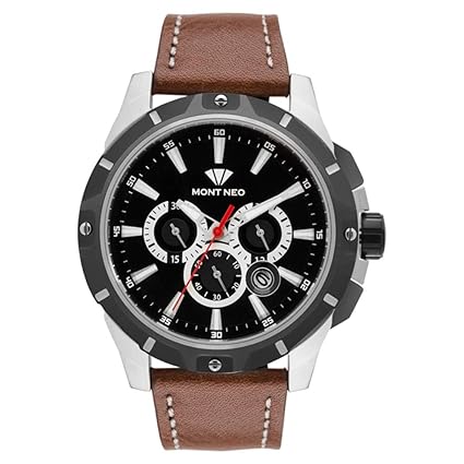 Mont Neo Chronograph Black Dial Mens Watch - 3001C-L1404