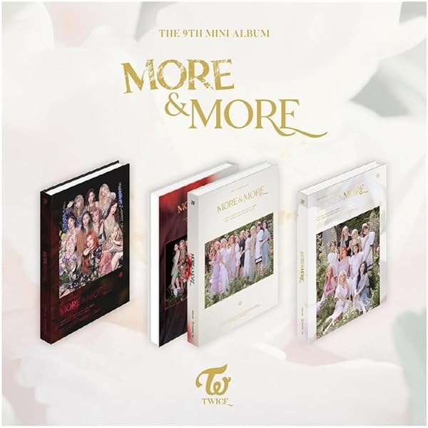 TWICE - TWICE 9th Mini Album - MORE & MORE [ A Ver. ] CD + 