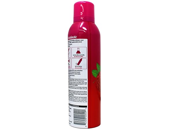 SKINTIMATE SHAVE GEL MOISTURIZING RASPBERRY 7 OUNCE (207ML) (3 PACK)