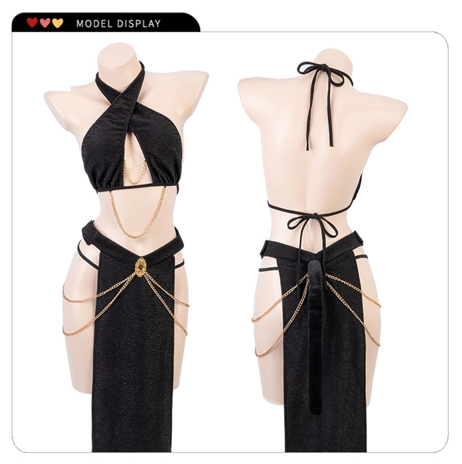 Women's Cosplay Costumes Outfit Dress Babydoll Lingerie Set