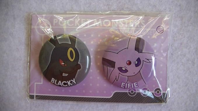 Amazon ポケットモンスター エーフィ ブラッキー 缶バッジ セット ポケモン バッジ ホビー