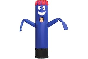 Spooktacular Creations Kids Tube Man Inflatable Costumes Tube Man Wavy Arm Guy Costumes for Halloween Parties