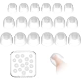18 Pcs Hearing Aid Domes, Compatible with Audien Hearing Aids, 9/10/11MM | Compatible with Audien Hearing Atom One/X and Atom Pro 2, Includes 3 Different Sizes (S/M/L) Ear Buds, Includes Carrying Case