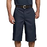 Dickies Men’s 15-Inch Relaxed Fit Work Shorts – Lightweight Uniform Shorts for Men with Multi-Use Pocket and Durable Fabric