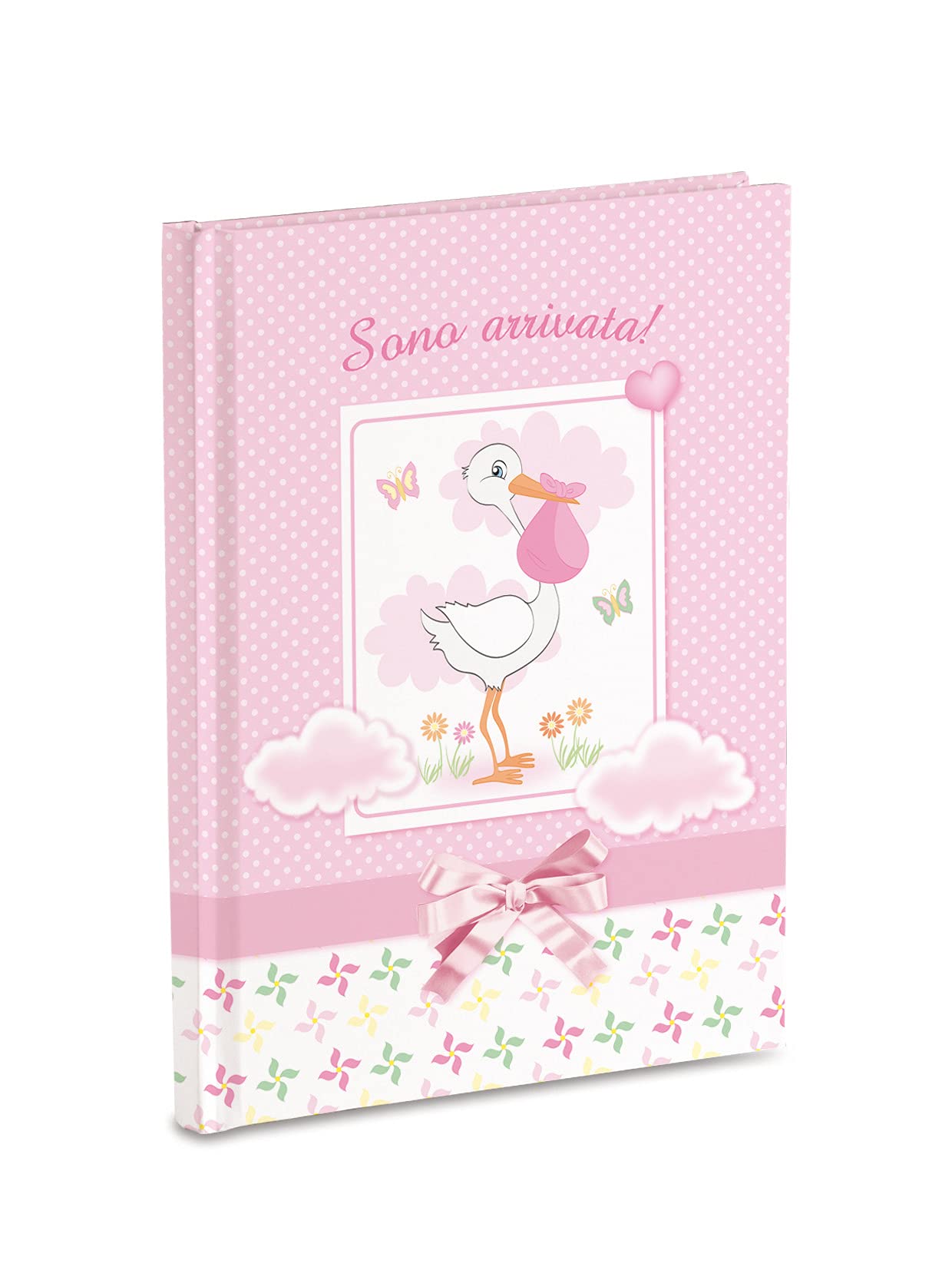 Mareli A7006R-DN Baby Memories Diary, 17 x 24 cm, Pink