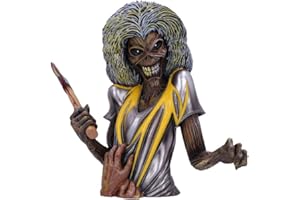 Nemesis Now Officially Licensed Iron Maiden Killers Bust Box (Small) Yellow, 16.5cm