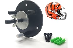 B21DESIGN Hidden Floating Football Helmet Wall Mount Display Case Floating Hover Sports Memorabilia Collection