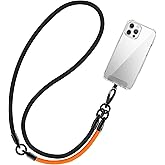 LH90H 3-in-1 Phone Lanyard Anti Theft Phone Strap Wrist Strap Cell Phone Lanyard, Compatible with Most Smartphones