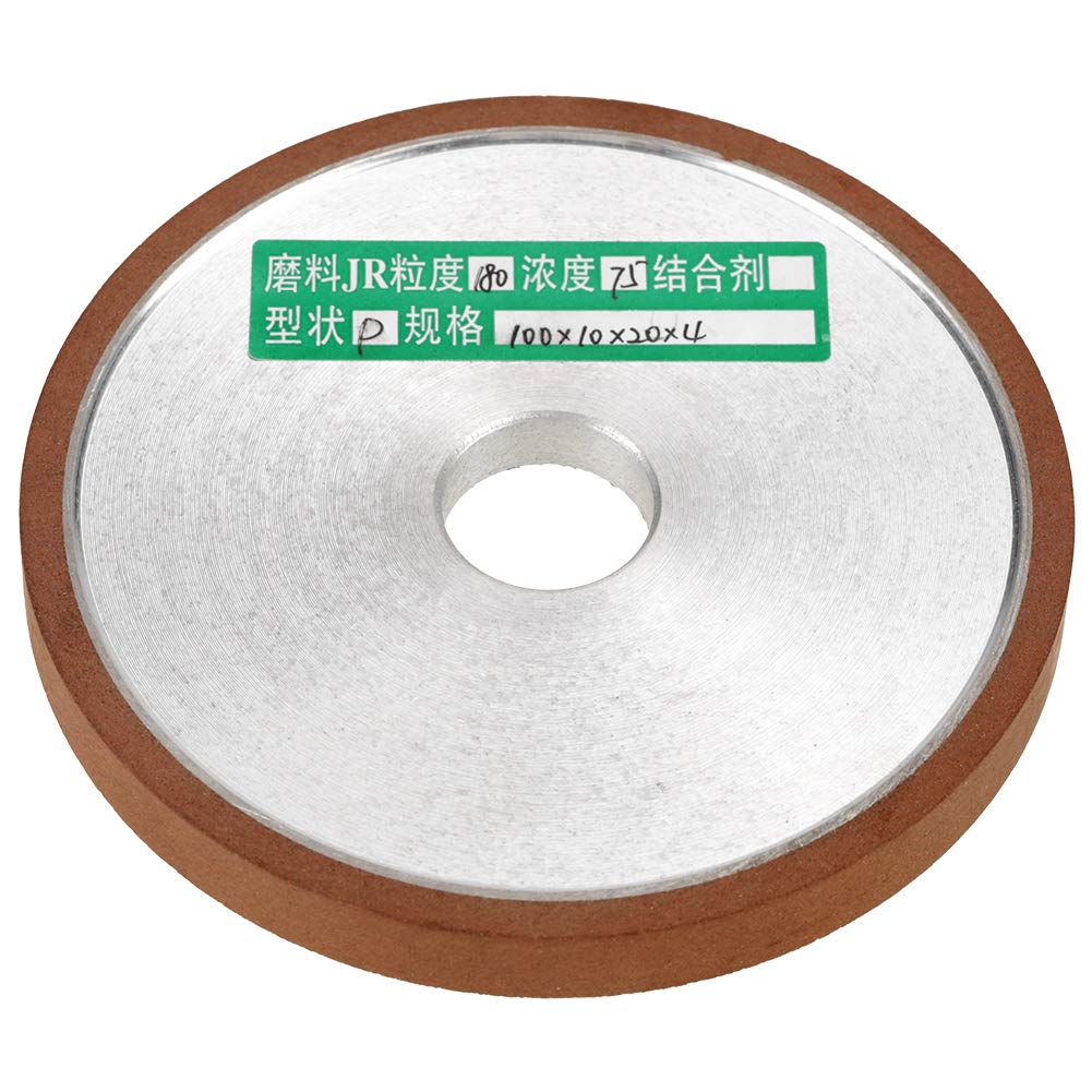 180 Grit Diamond Resin Grinding Wheel Disc 100x20x10x4mm Abrasive Polishing Wheel For Cutter Grinder Tool Polishing