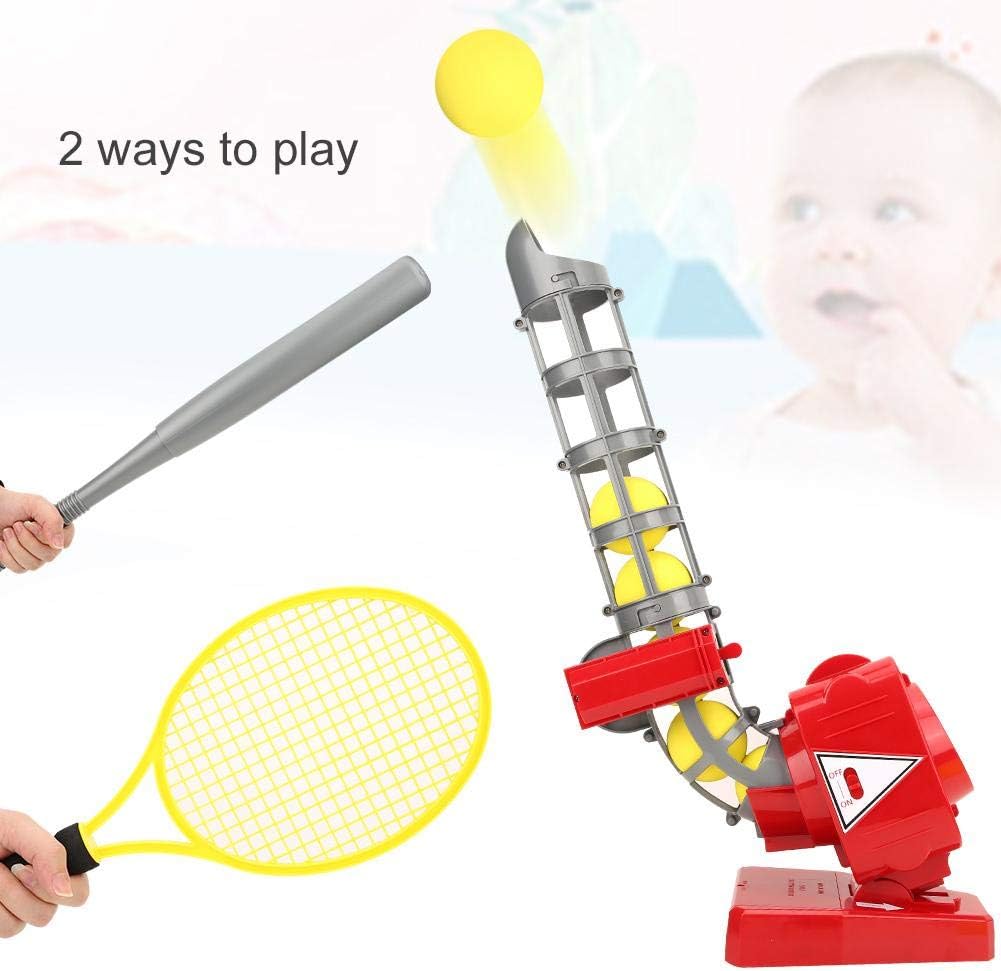 Vbest life Outdoor Baseball Pitching Machine Set, Portable Plastic