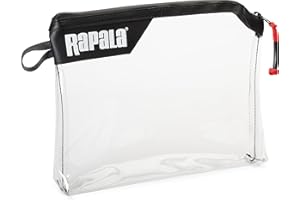 Rapala Rapid Pouch Extra Large Fishing Tackle Storage Pouch Organizer for Soft Plastics Lures and Gear