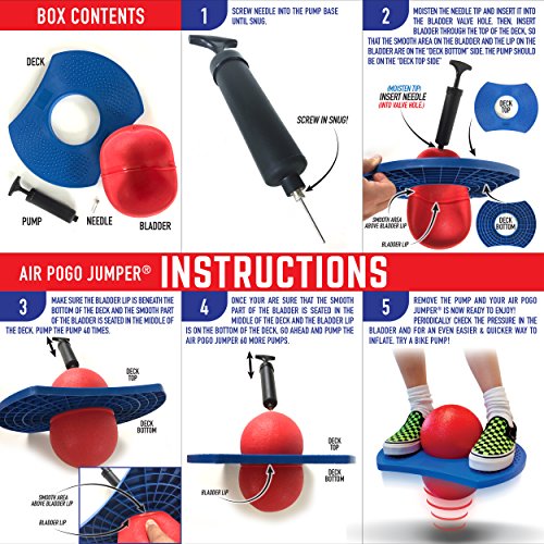 Geospace The Original LED AIR POGO JUMPER Deluxe by Air Kicks