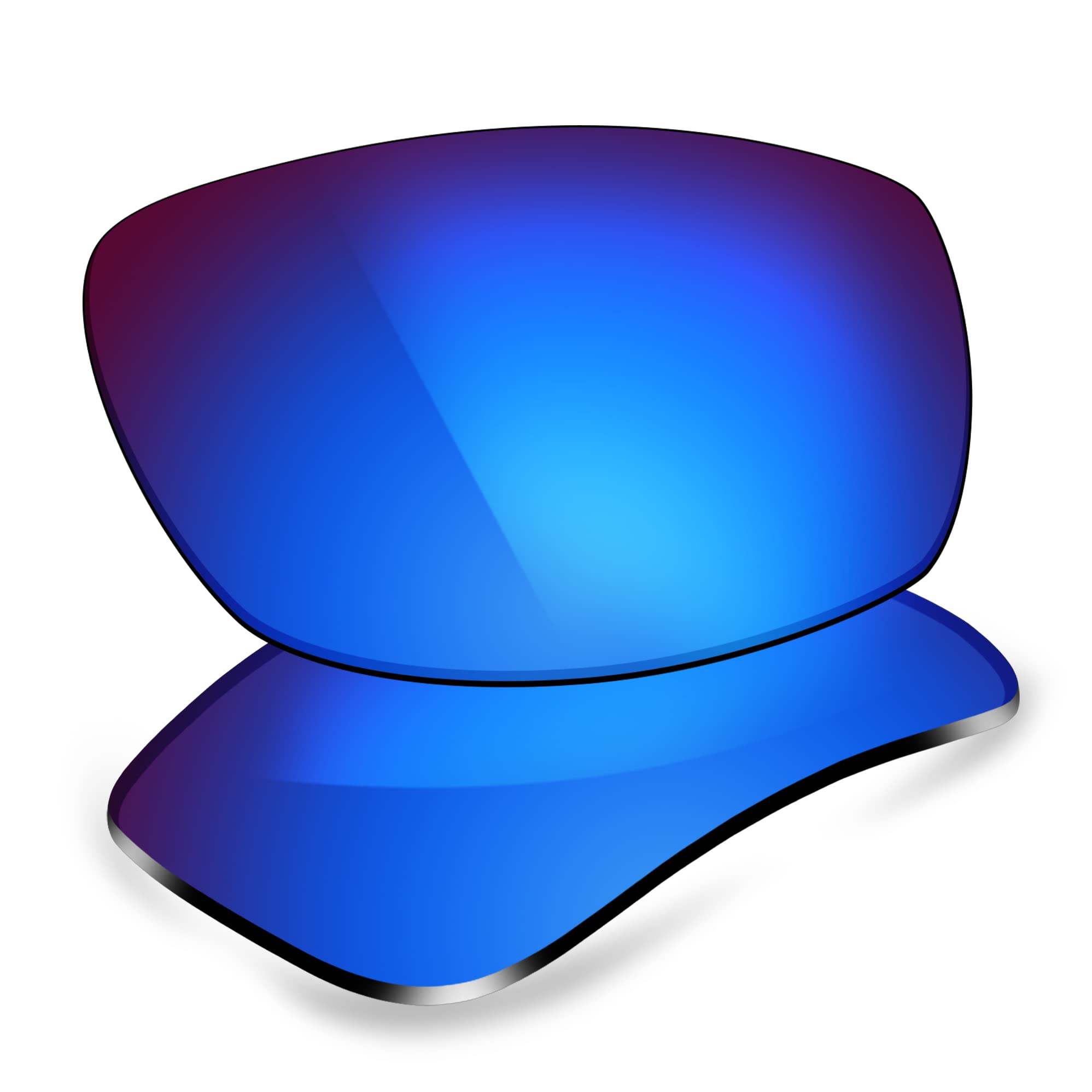 ThunderClap POLARIZED Replacement Lenses for Electric Charge Sunglasses - Geyser Blue