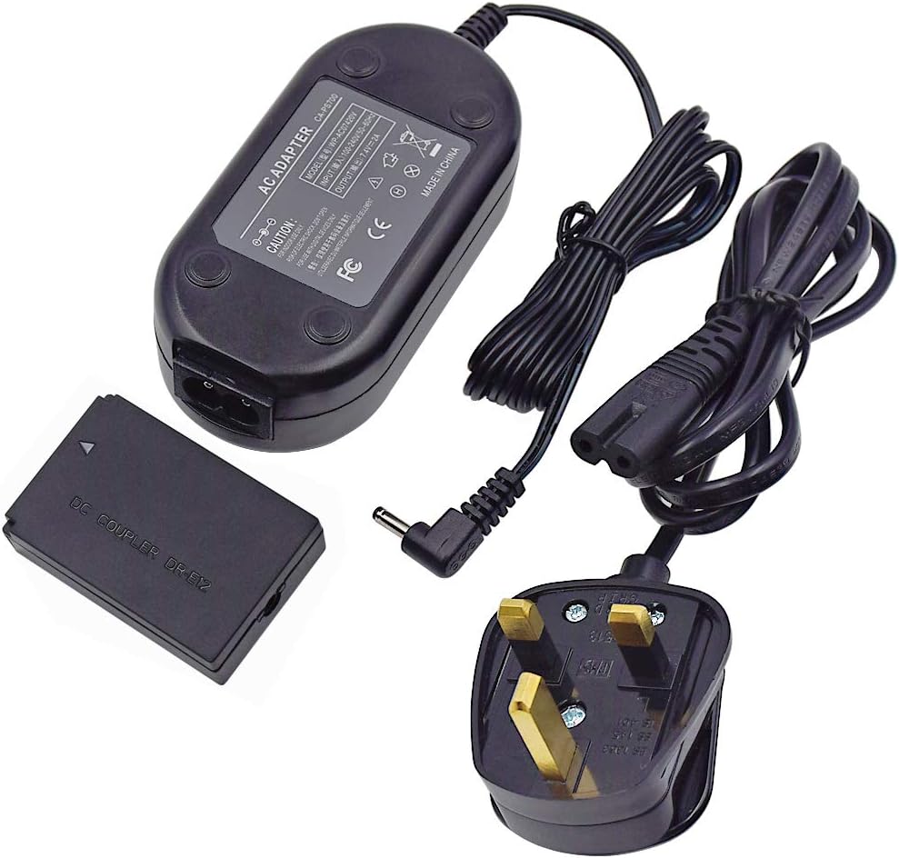Gonine ACK-E12 AC Power Adapter DR-E12 DC Coupler Charger Kit for Canon EOS M EOS M2, EOS M10, EOS M50