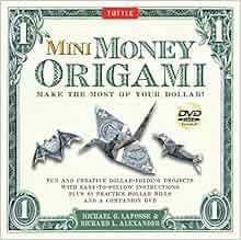 Amazoncom Mini Money Origami Kit Make The Most Of Your
