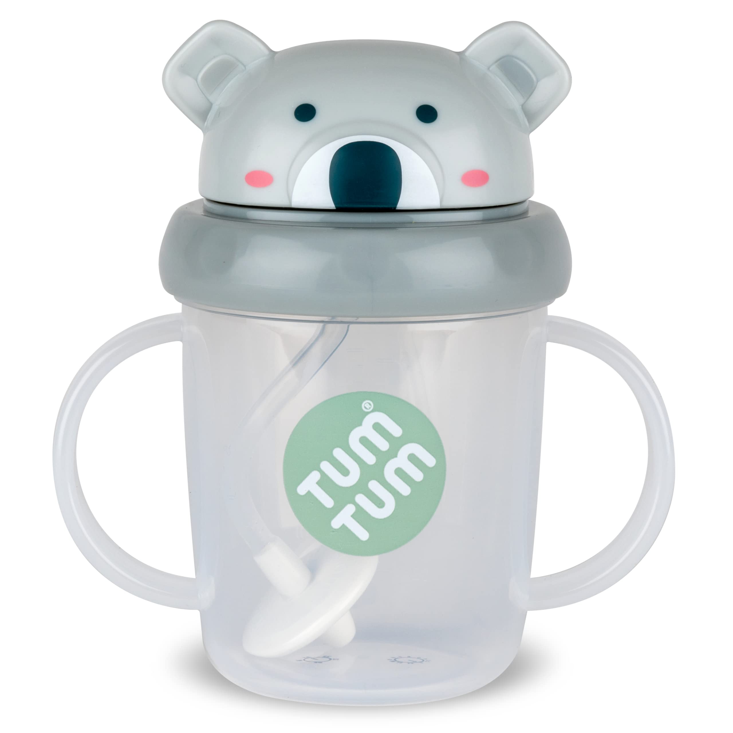 TUM TUM Tippy Up Free Flow Sippy Cup (No Valve), Sippy Cup for Toddlers, 200ml, BPA Free (Kev Koala S3) — image 1