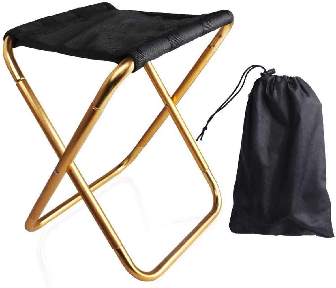 ProLeo Folding Stool, Foldable Camping Stool, Outdoor Stool, Chair BBQ Fishing, Travel, Hiking, Garden, Beach, Mini Folding Camping Seat