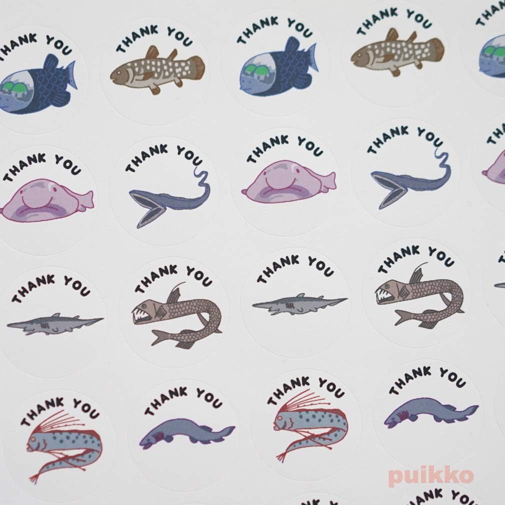 コンプリート 深海 生物 イラスト 深海生物イラスト白黒