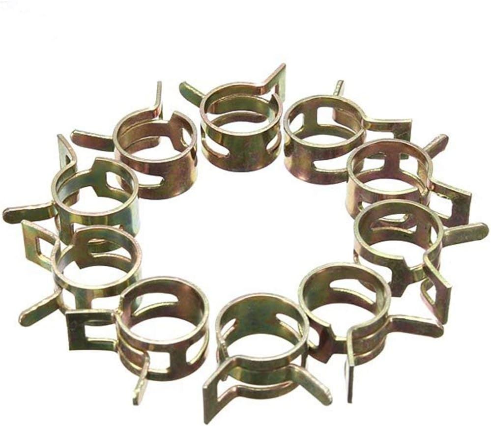 10 Stück Kraftstoff Schlauch Feder Clips Rohrschelle Schlauch Clips