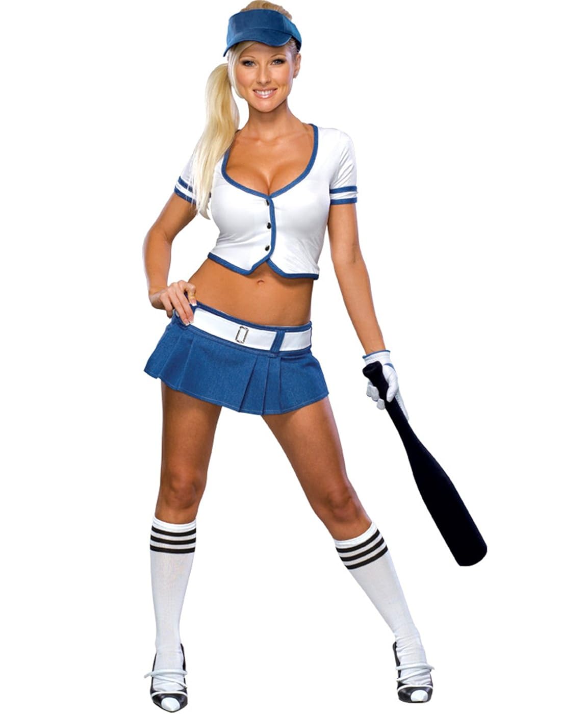 Womens Baseball Swinger Costume