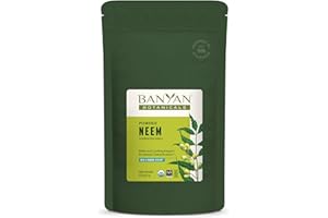 Banyan Botanicals Neem Powder – Organic Neem Leaf Supplement (Azadirachta Indica)–For Skin Health, Immune Support, and Natural Detoxification* – ½ lb. –Non-GMO Sustainably Sourced FFL Fair Trade