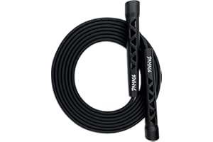 Damage Fight Gear Boxer Classic Speed Rope, Lightweight PVC Skipping,Jumping Rope, Non-Slip Ventilated ABS Plastic Handles and Matte Coated Tangle-Free Jump Rope for Boxing, MMA, Martial Arts