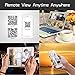 ISEEUSEE 8CH Security Camera System 1080N Video DVR recorder with 6 x HD 1920TVL 1080P Indoor Outdoor Weatherproof CCTV Cameras, Motion Alert, Smartphone, PC Easy Remote Access, NO Hard Drive