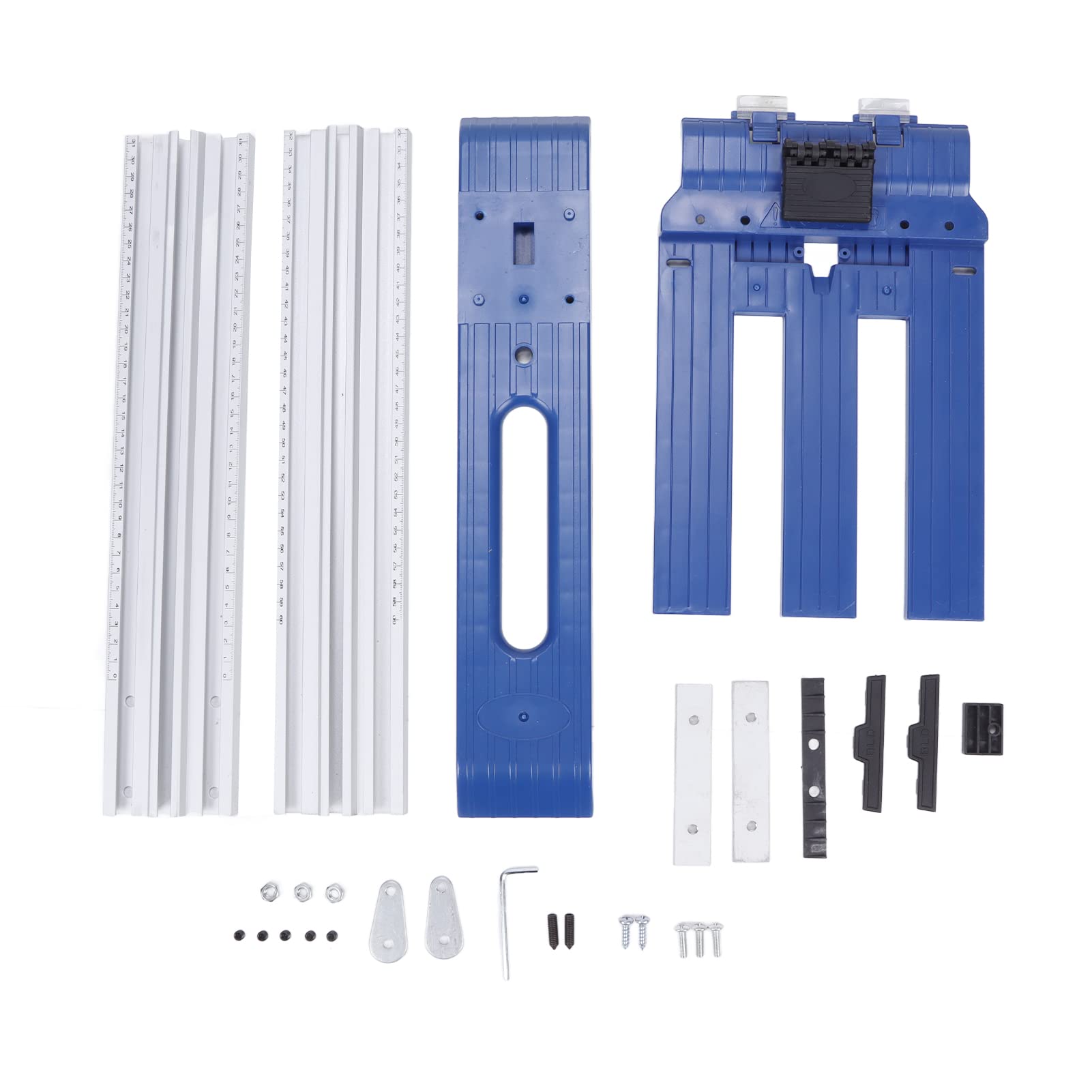 Circular Saw Guide Rail - Woodworking Track Aluminium Rip-Cut Edge Guide Accessory for Precise and Straight Cuts