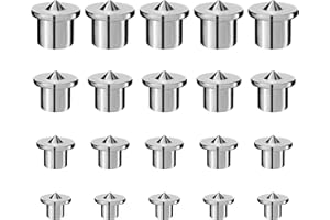 20pcs Dowel Centering Pins, Drilling Hole Tool Set with Sharp Point, Solid Dowel and Tenon Center Set(1/4", 5/16", 3/8", 1/2"