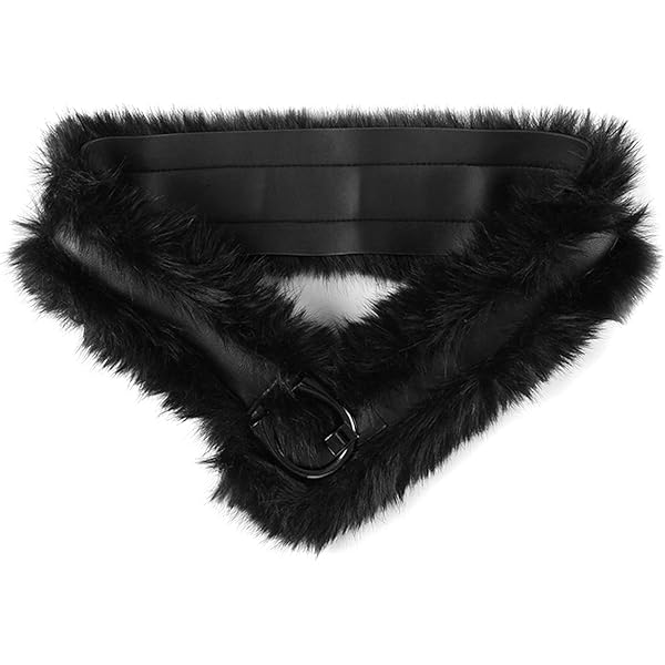 goa gimmick fur belt ゴア ファー ベルト 00's y2k goa gimmick fur belt ゴア ファー ベルト 00's y2k
