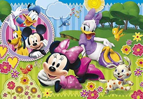 Clementoni Minnie Mouse Floor Puzzle (40-Piece), Multicolor