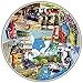 Round Table Puzzle - Vintage Worldwide (500 Piece)