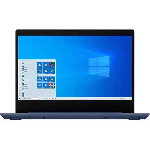 Lenovo Ideapad 3 14 14" FHD Laptop Computer/ AMD Ryzen 5 3500U Quad-Core Up to 3.7GHz (Beats I7-7500U)/ 8GB DDR4 RAM/ 256GB PCIe SSD/ Online Class Ready/ Blue/ Webcam/ Windows 10/ iPuzzle Mousepad