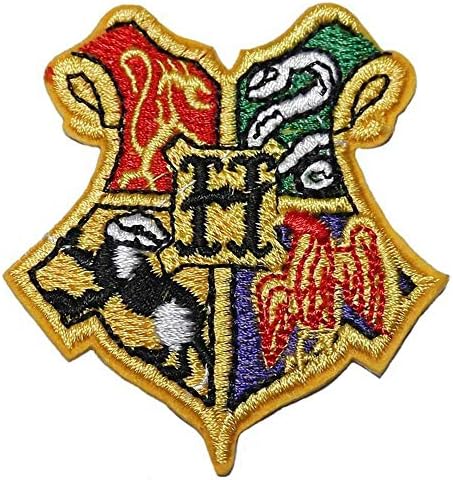 Harry Potter HOGWARTS SCHOOL Crest Iron On Patch