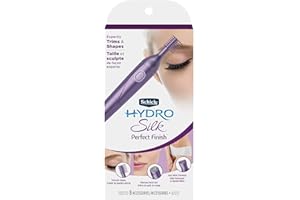 Schick Hydro Silk Perfect Finish Trimmer, 8-in-1 Grooming Kit for Women