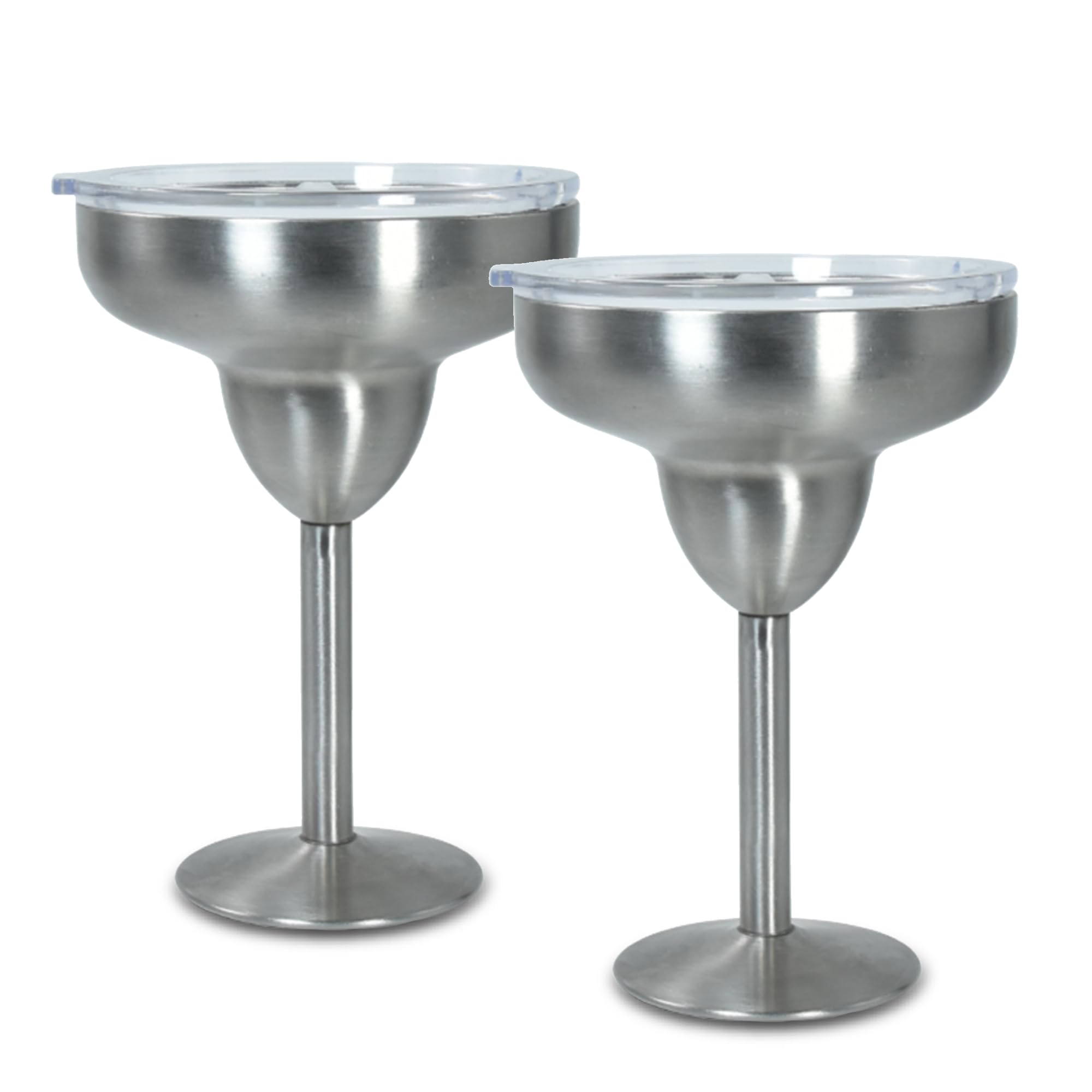 Photo 1 of *** ONLY 1*****   AGH 2 Pack Stainless Steel Margarita Tumbler with Lid, 10oz Insulated Martini Glasses, Double Wall Insulated Cocktail Tumbler Wine Glasses for Party, Vacation, Picnic, Pool, Beach Patio