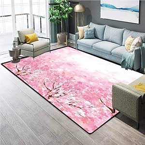 Alfombra de baño rosa claro para exteriores, alfombra de baño japonesa
