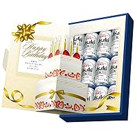【お誕生日ギフトに】アサヒスーパードライ誕生日ギフトセット(AS-BG) [ 350ml×10本,500ml×2本 ] [ギフトBox入り]