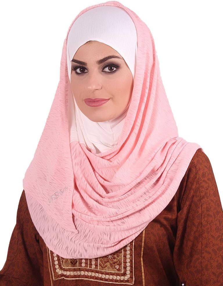 Kashkha Slub Jersey Ready to Wear Instant Hijab Scarf