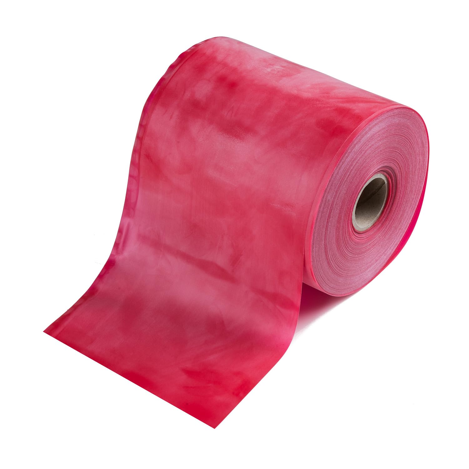 THERABAND Resistance Bands, 46 m Roll Professional Latex Elastic Band For Upper & Lower Body & Core Exercise, Physical Therapy, Pilates, At-Home Workouts, & Rehab, Red, Medium, Beginner Level 3 — image 1