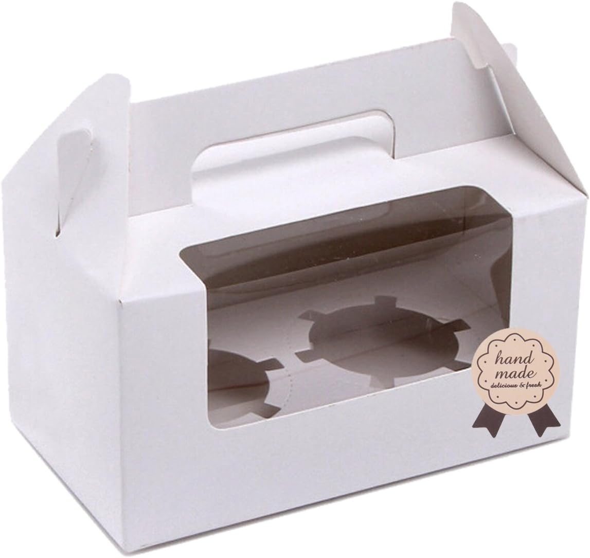 scatola di cupcake per 12