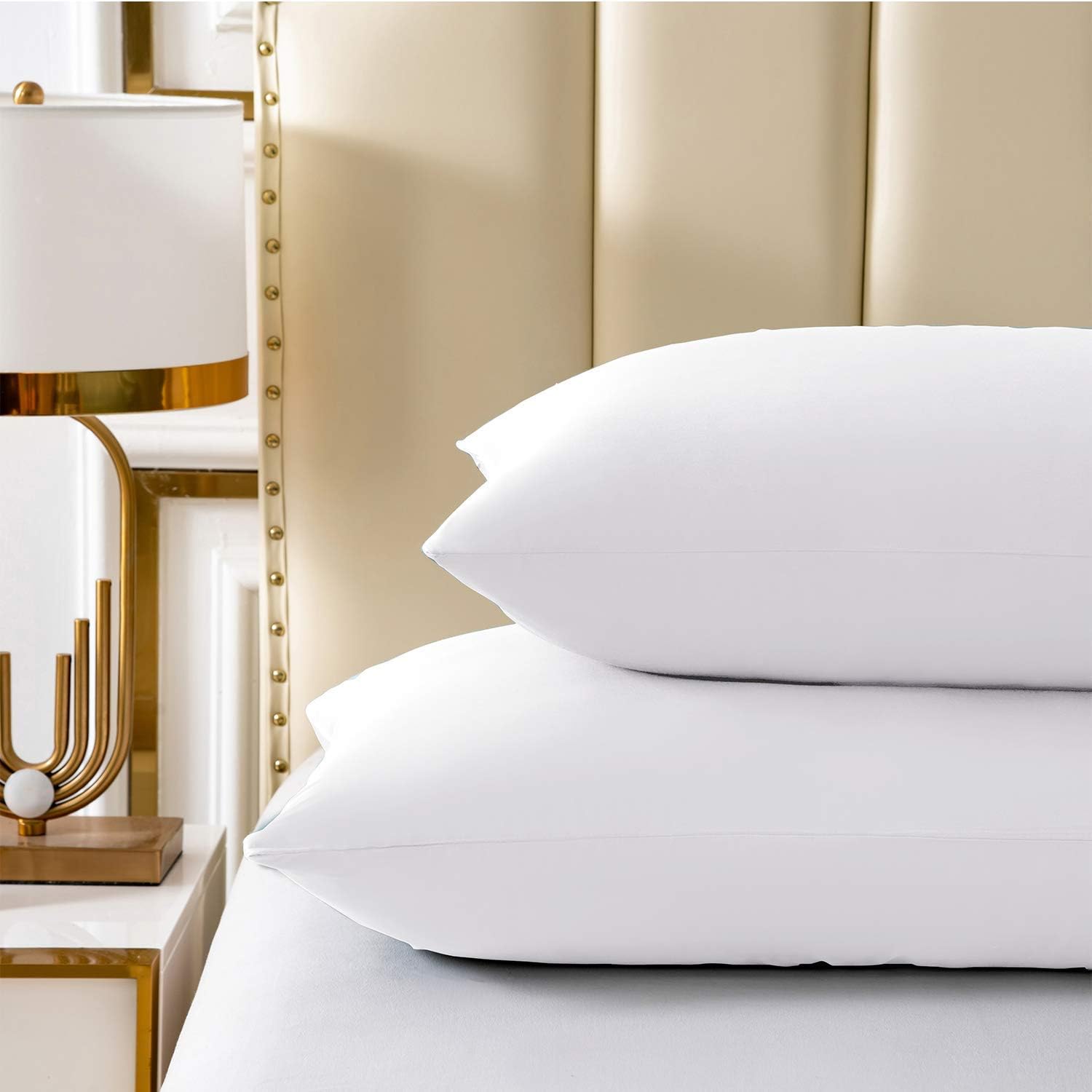 LANNOMO Cooling Pillow Cases Queen Size Set of 2100