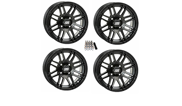 ITP SS316 UTV Ruedas/Llantas Negro Mate 14