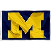 College Flags & Banners Co. UM Michigan Wolverines University Large College Flag