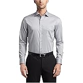 Van Heusen Men's Regular Fit Ultra Wrinkle Free Flex Collar Stretch Dress Shirt