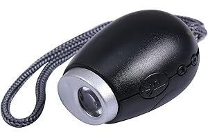 WOFASHPURET Projection Electronic Clock, Night Light Projector for Projector with Hanging Rope Portable Travel Mini Led Clock Ceiling Projector Plastic Black Small Flashlight Projection Clock Bedroom